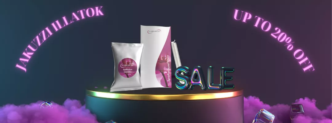 Jakuzzi illatok 20% kedvezménnyel