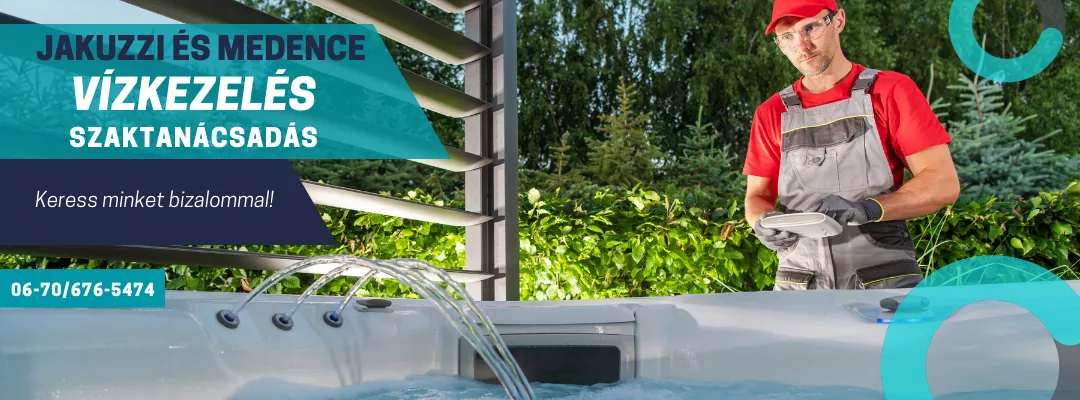 Medence és jakuzzi vízkezelés