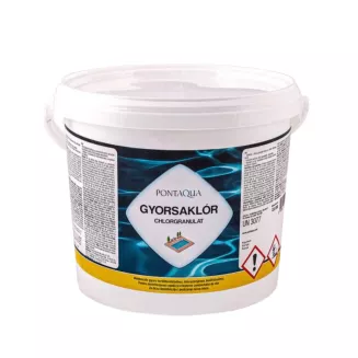 Pontaqua Gyorsaklór fertőtlenítő granulátum 3kg (CLG030)